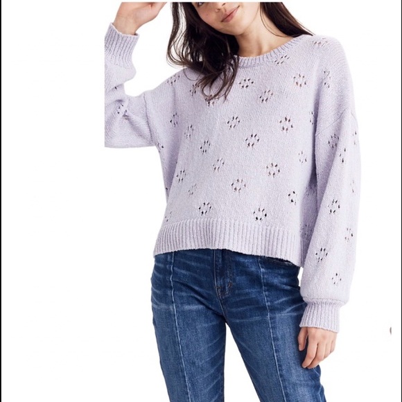 Madewell Sweaters - Madewell Lavender/lilac color 2X Sweater